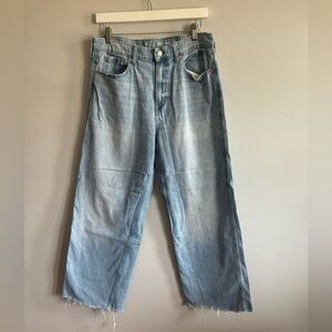 Gap teen low stride wide leg jeans 20